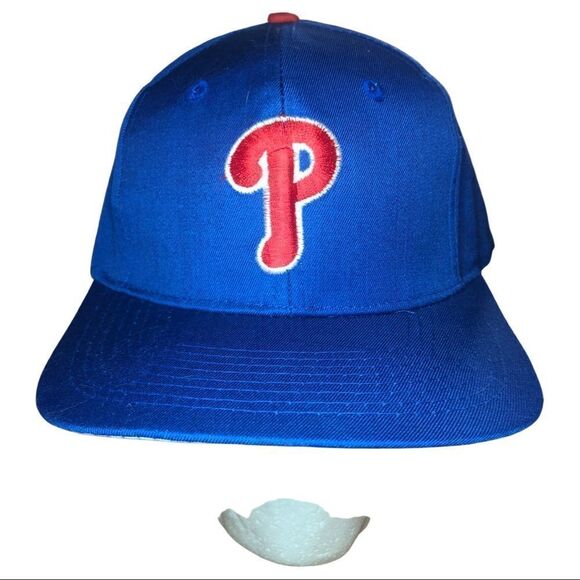 Vintage Philadelphia Phillies Snapback Hat Cap Competitor MLB Retro Logo NWT - Picture 1 of 7